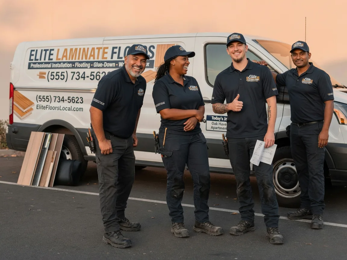 Laminate flooring installation company in New Sweden, ME